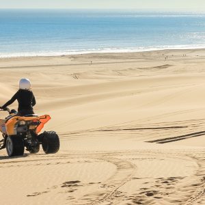 Quad dunes beach adventure Ngaparou