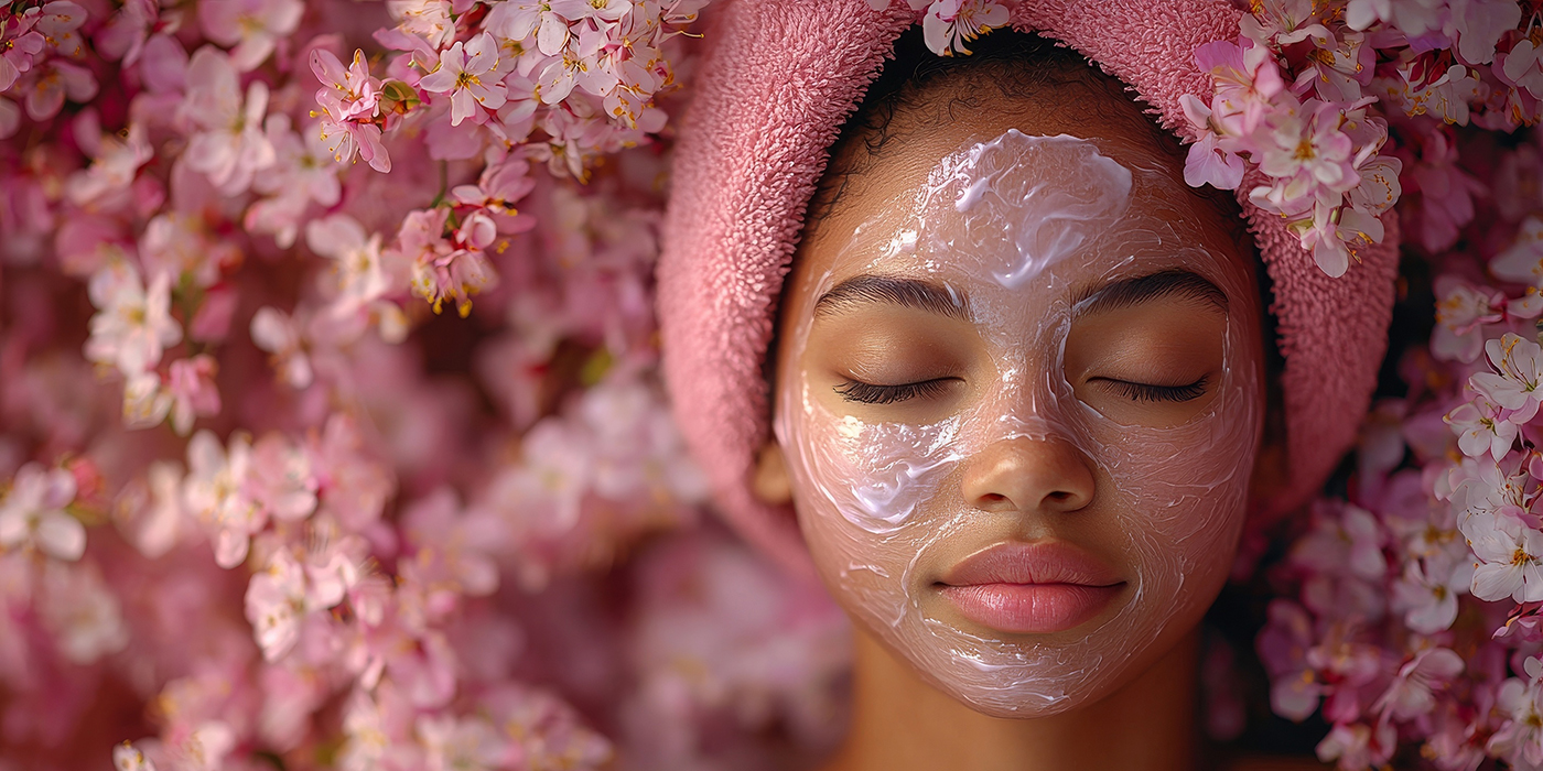 A beautiful black woman from Africa America is indulging in a re